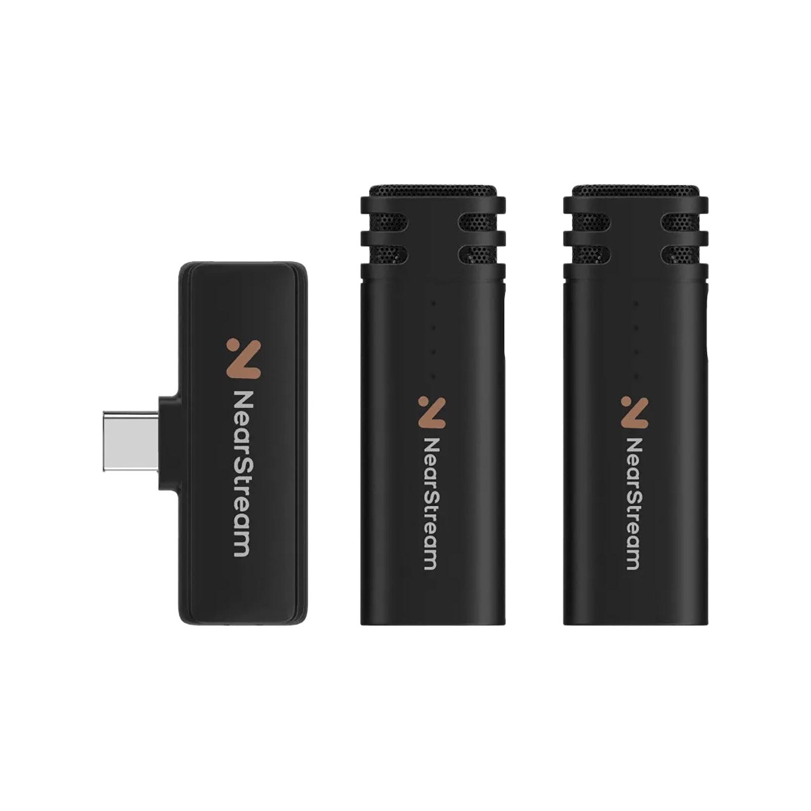 NearStream AWM10T-P AI Noise-Canceling Mini Wireless Microphones-0