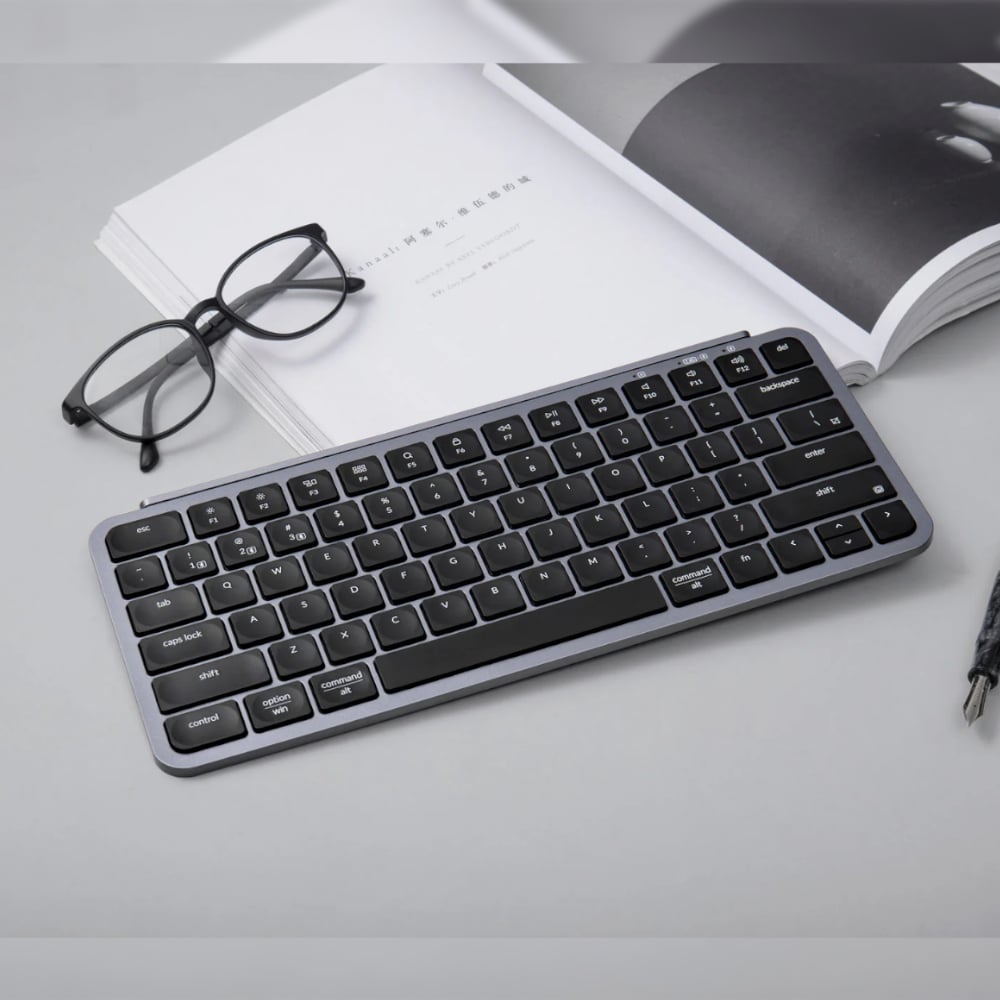 Keychron B1 Pro Ultra-Slim 75% Wireless Keyboard - Space Grey-4