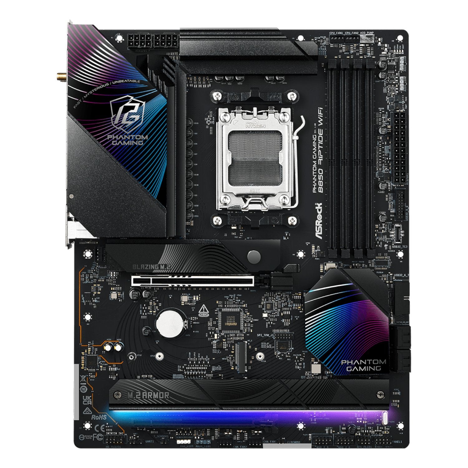 ASROCK B850 RIPTIDE WIFI AM5 ATX 4X DDR5-2