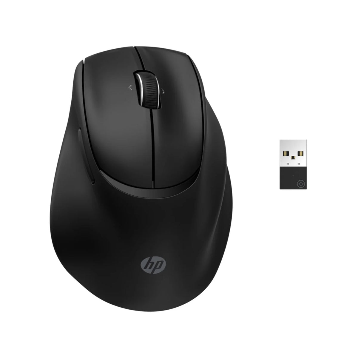 HP 720M Tilt Ergonomic Mouse - Black-0