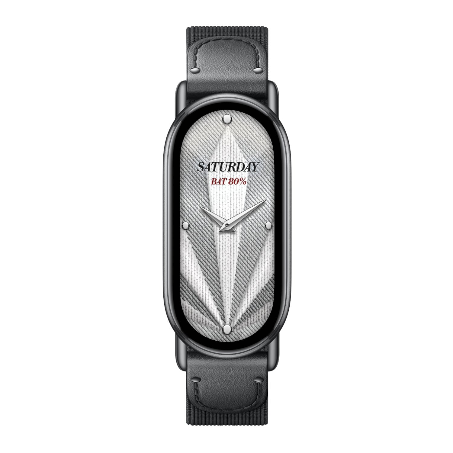 Xiaomi Smart Band 10 Knitted Silk Strap - Ebony Black-0