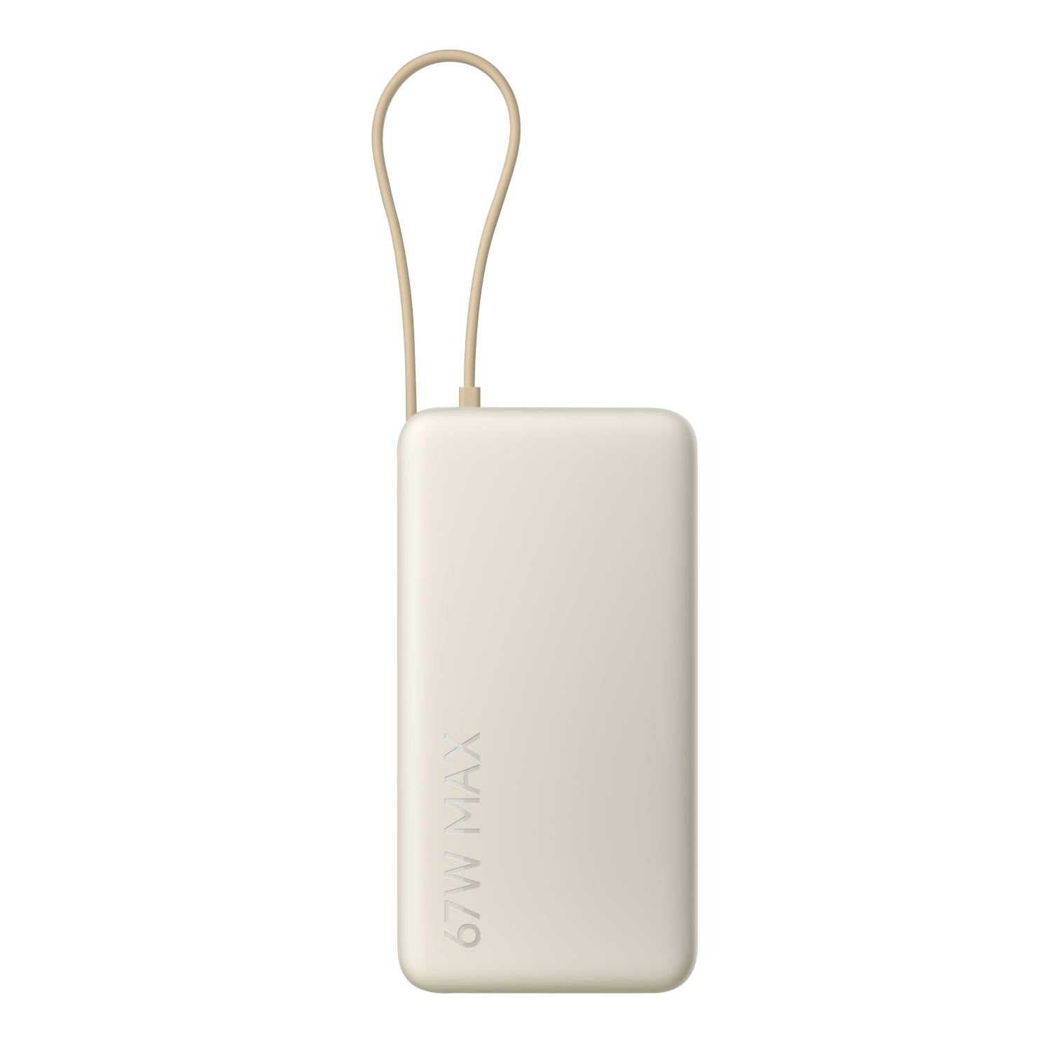 Xiaomi 67W Power Bank 20000 (Integrated Cable) - Tan-0