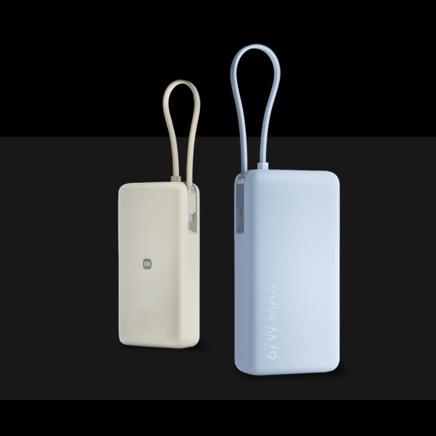 Xiaomi 67W Power Bank 20000 (Integrated Cable) - Tan-4