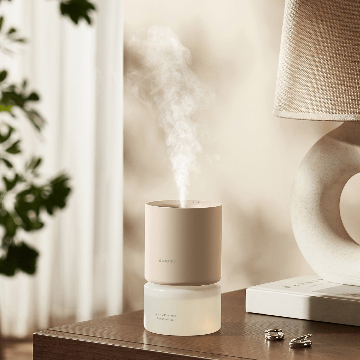 Xiaomi Smart Scent Diffuser with Wood and Tea Refill Bundle-4