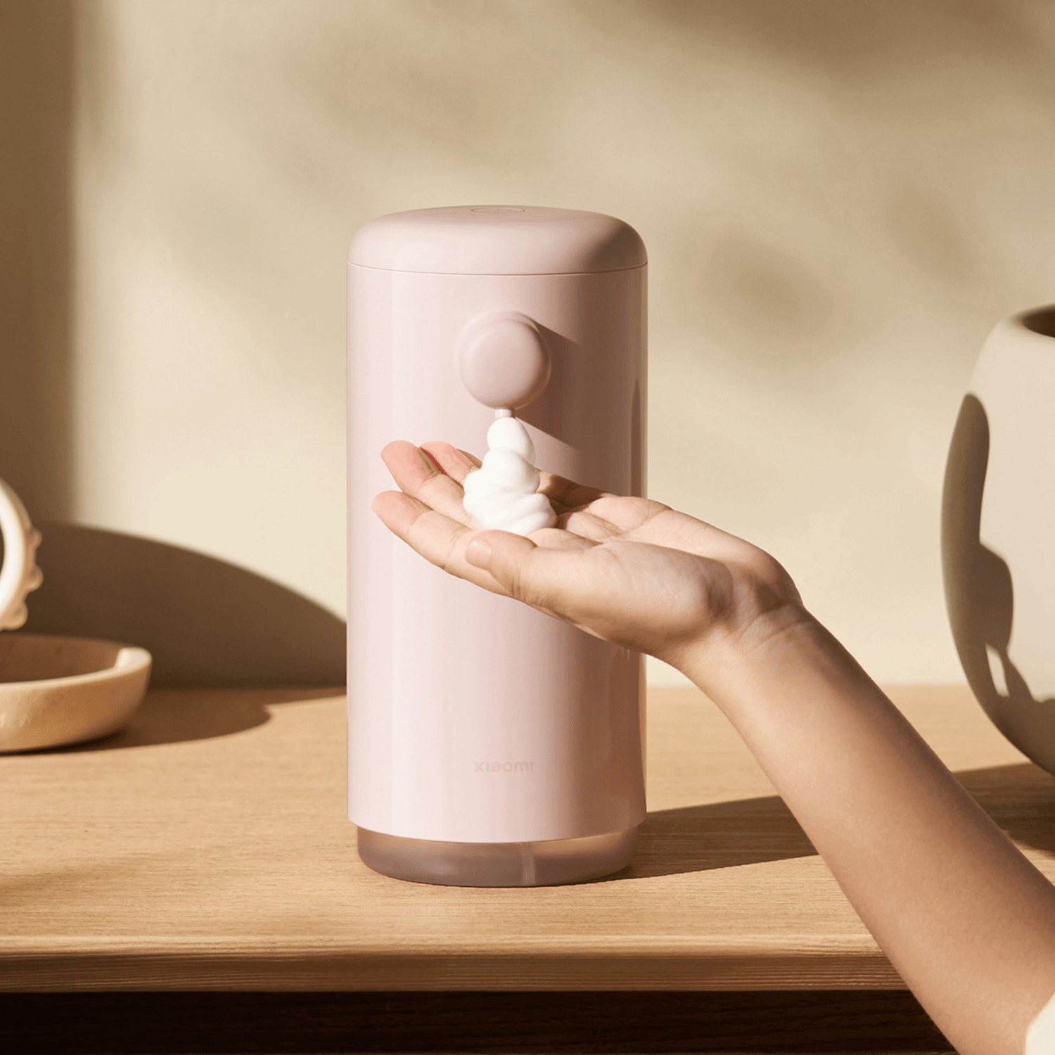 Xiaomi Automatic Soap Dispenser (Colour Edition) with Refill Bundle - Pink-3