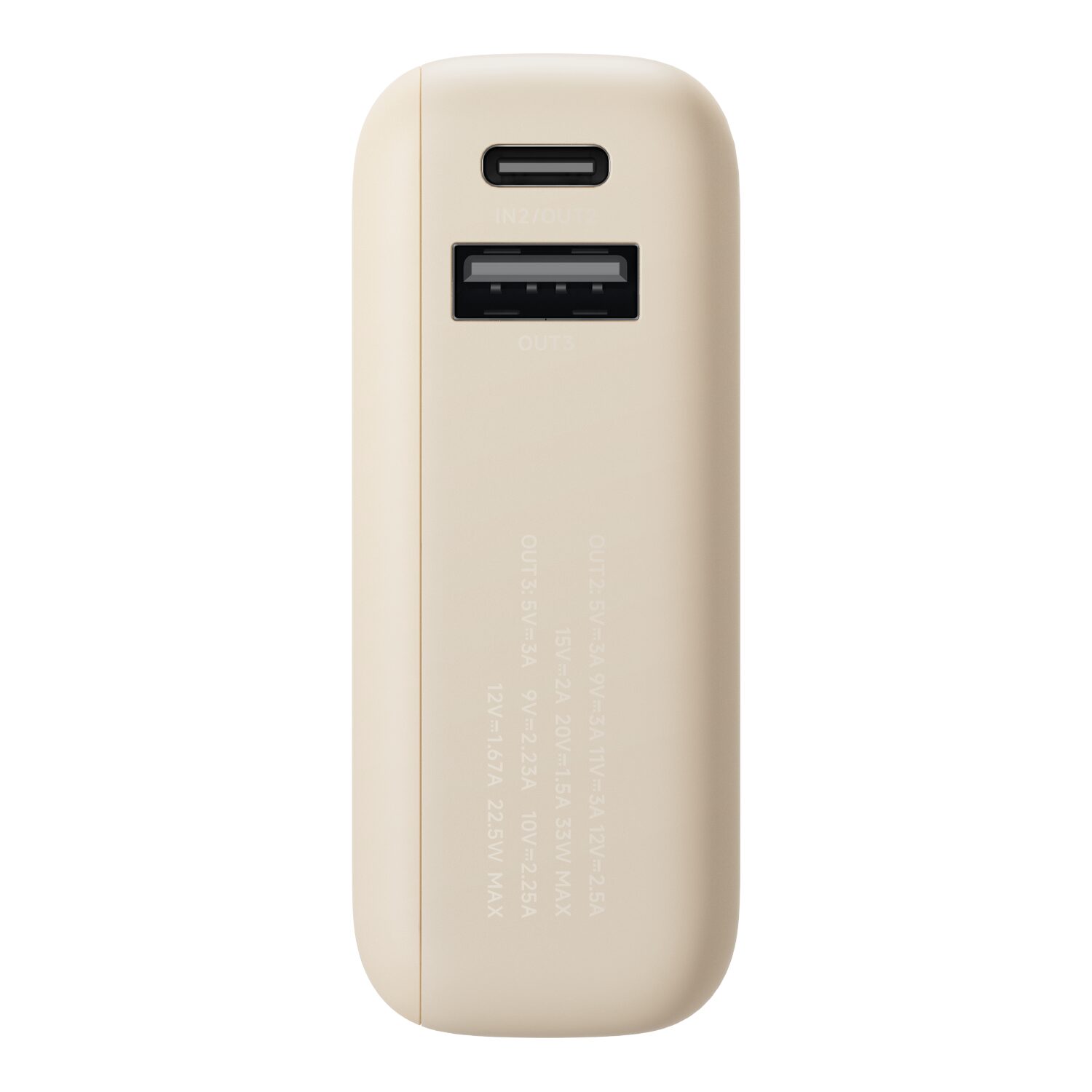 Xiaomi 33W Power Bank 10000 (Integrated Cable) - Tan-7