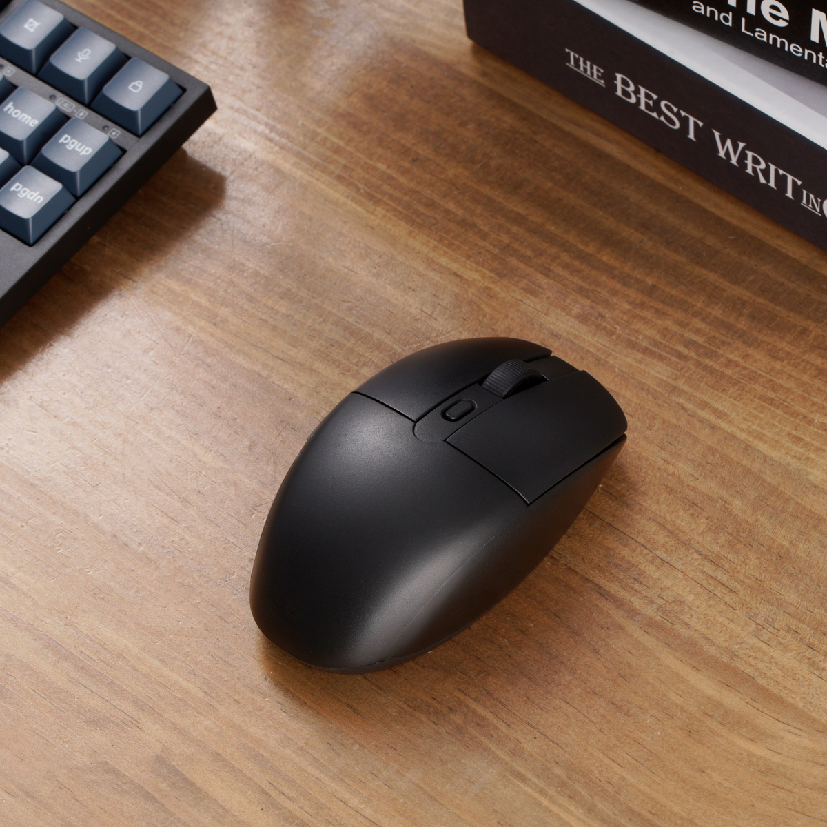 Keychron BM22-A9 1K Huano Micro Switch Wireless Mouse (BT/2.4GHz/Wired) - Black-5