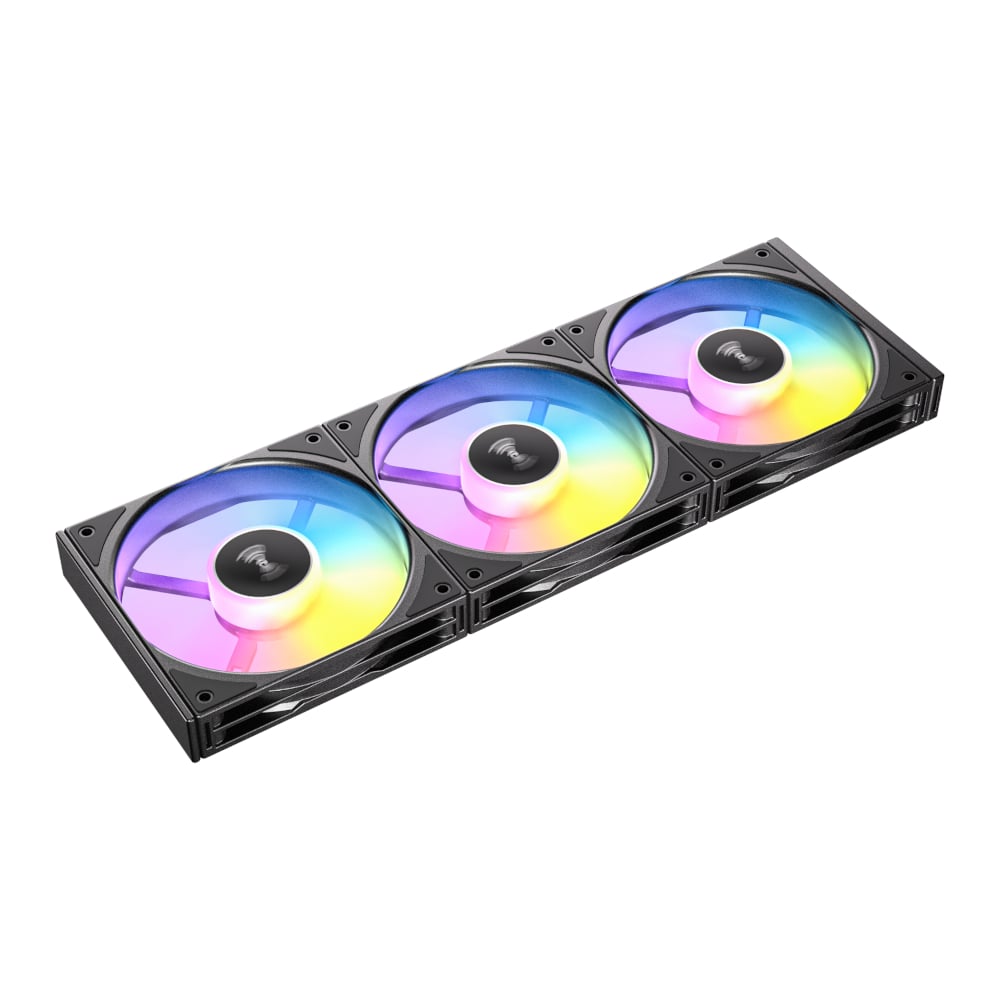 Antec Connect 120 Reverse ARGB PWM Fan 3 Pack - Black-2