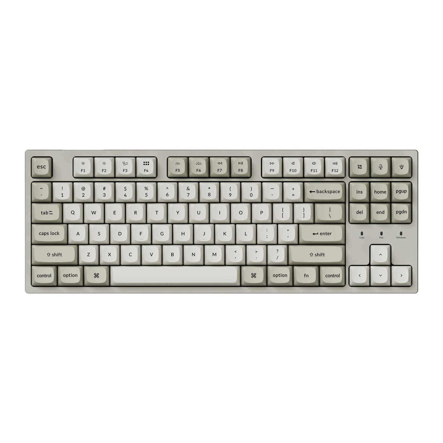 Keychron C1 Pro 8K 80% Super Red Hot-swappable RGB Wired Mechanical Keyboard-1
