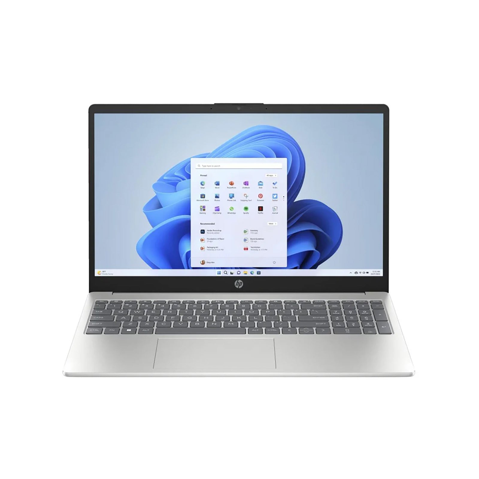 HP 15S 15.6" FHD UltraSlim Ryzen 5-7520U 8GB 512GB Win 11 Home Notebook-0