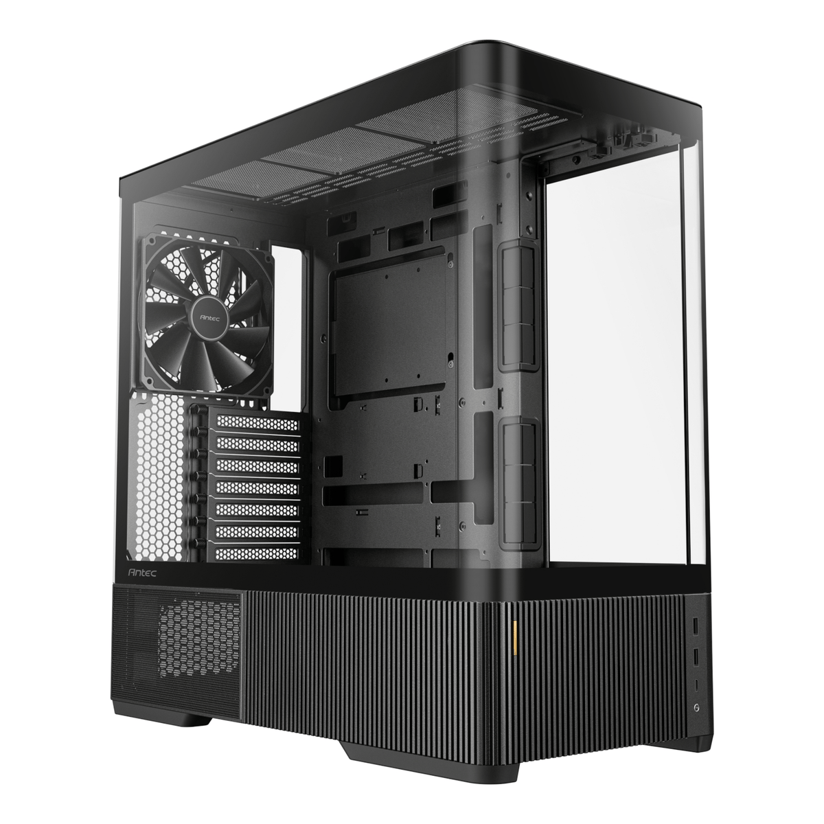 Antec C6 CURVED AIR ATX | Micro-ATX | ITX Mid-Tower Gaming Chassis - Black-0