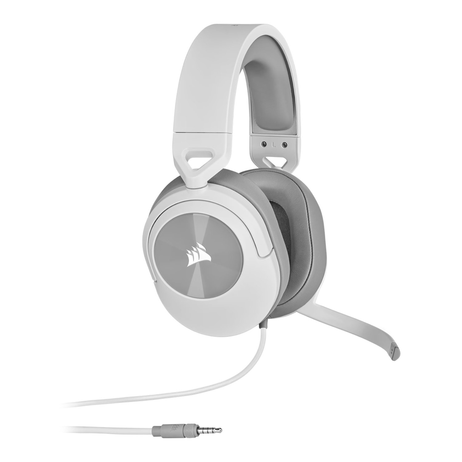 Corsair HS55 Surround Wired Gaming Headset – White-0