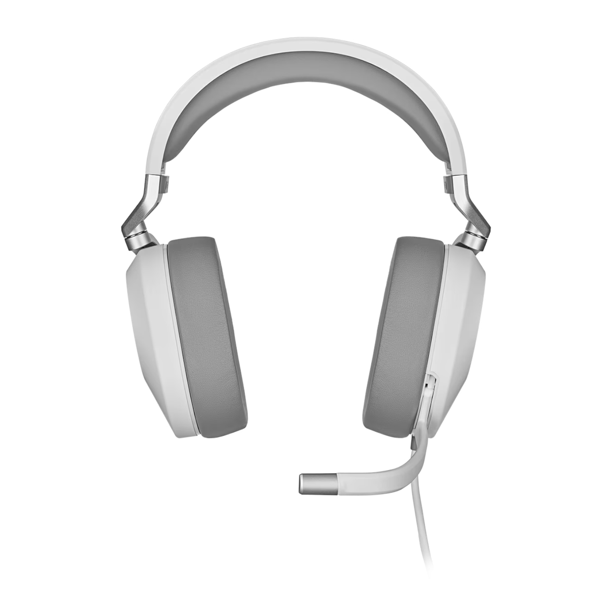 Corsair HS65 SURROUND Wired Gaming Headset — White (AP)-1