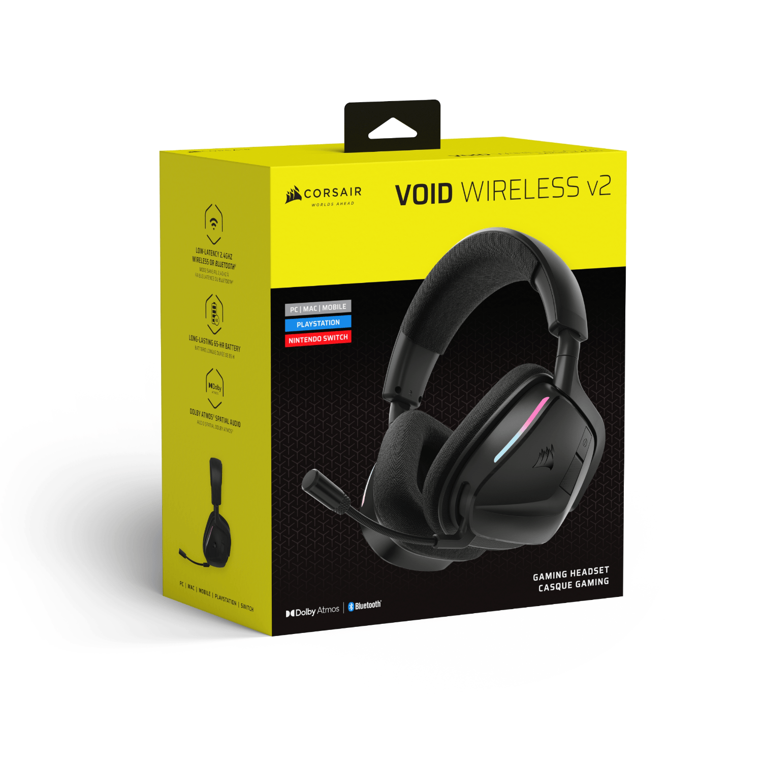 CORSAIR VOID WIRELESS v2 Gaming Headset - Carbon-4
