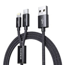 Romoss USB to Lightning and Type-C 1.5m Data and Charging Cable (UNBOXED DEAL)