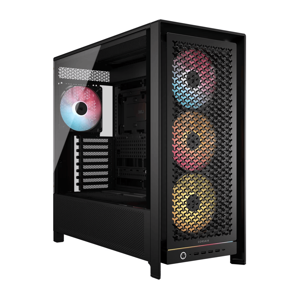 Corsair FRAME 5000D RS High-Airflow Mid-Tower PC Case - Black-0