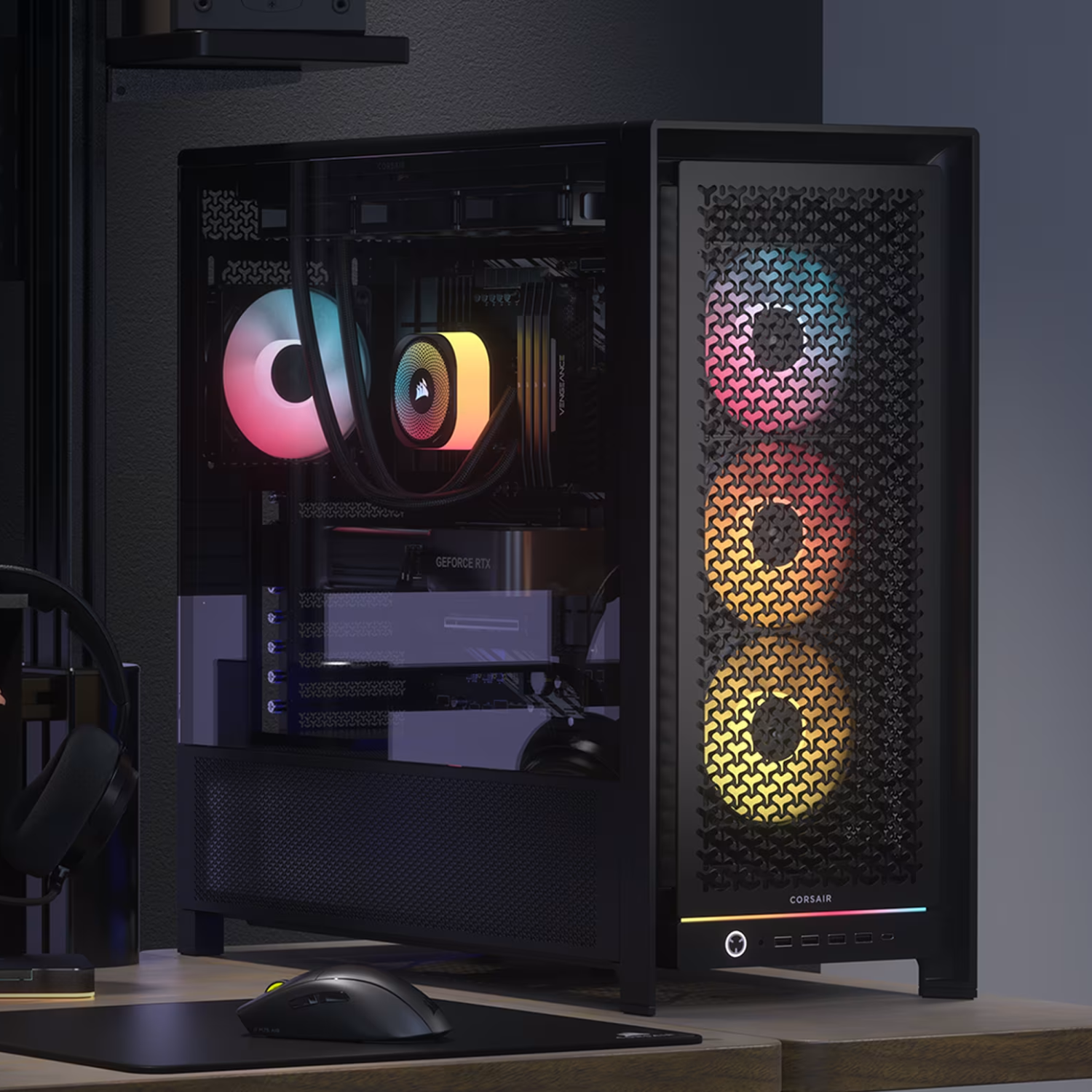 Corsair FRAME 5000D RS ARGB High-Airflow Mid-Tower PC Case - Black-5