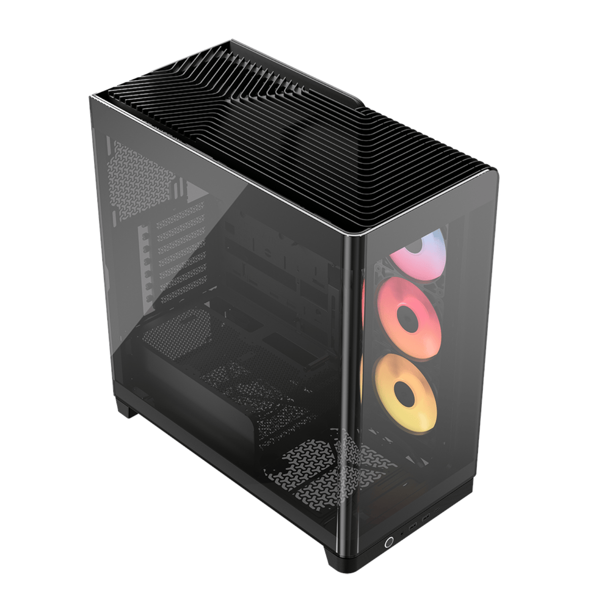 Corsair FRAME 4500X RS-R ARGB Panoramic Glass Mid-Tower PC Case - Black-3