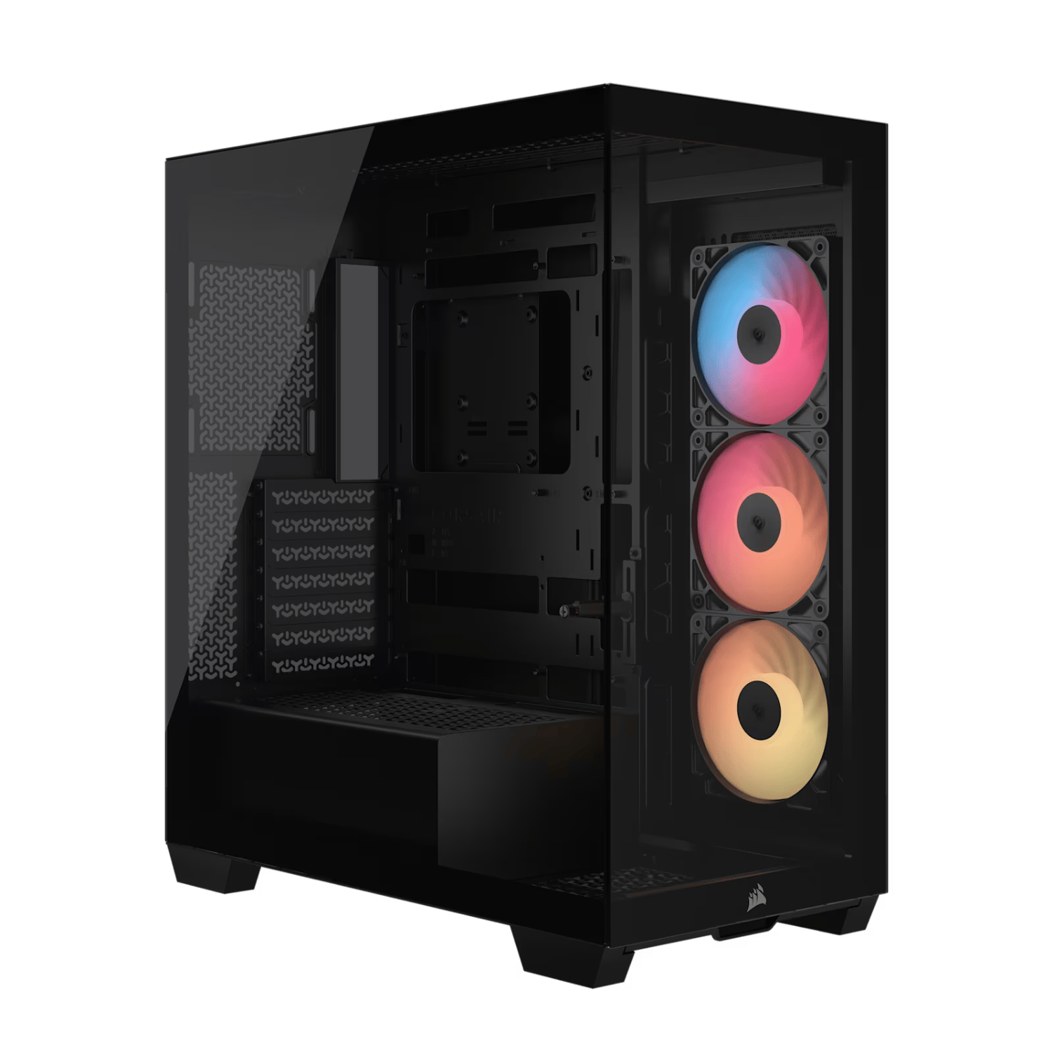 Corsair 3500X RS-R ARGB Mid-Tower PC Case - Black-0