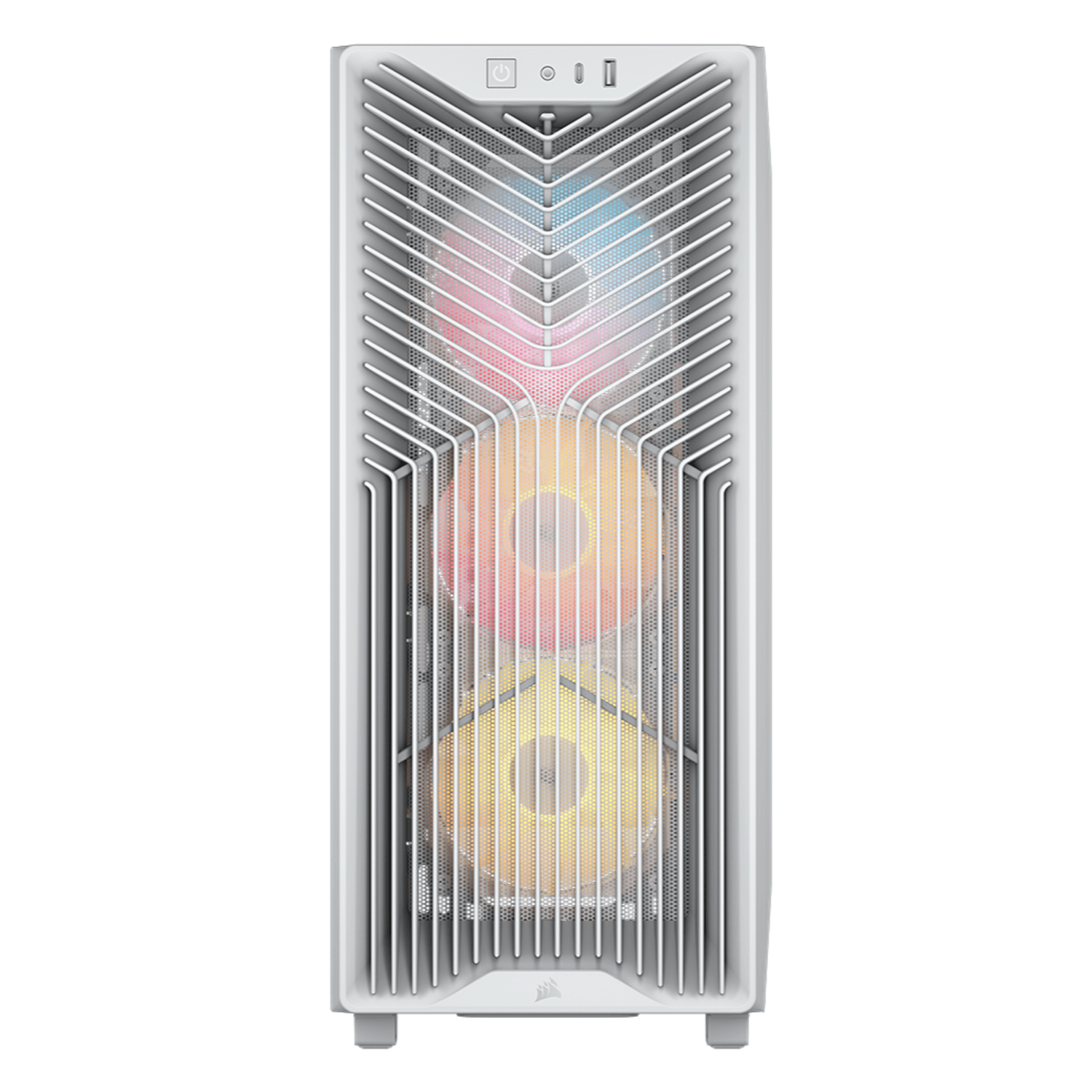 Corsair 3200D RS ARGB Mid-Tower PC Case – White-1