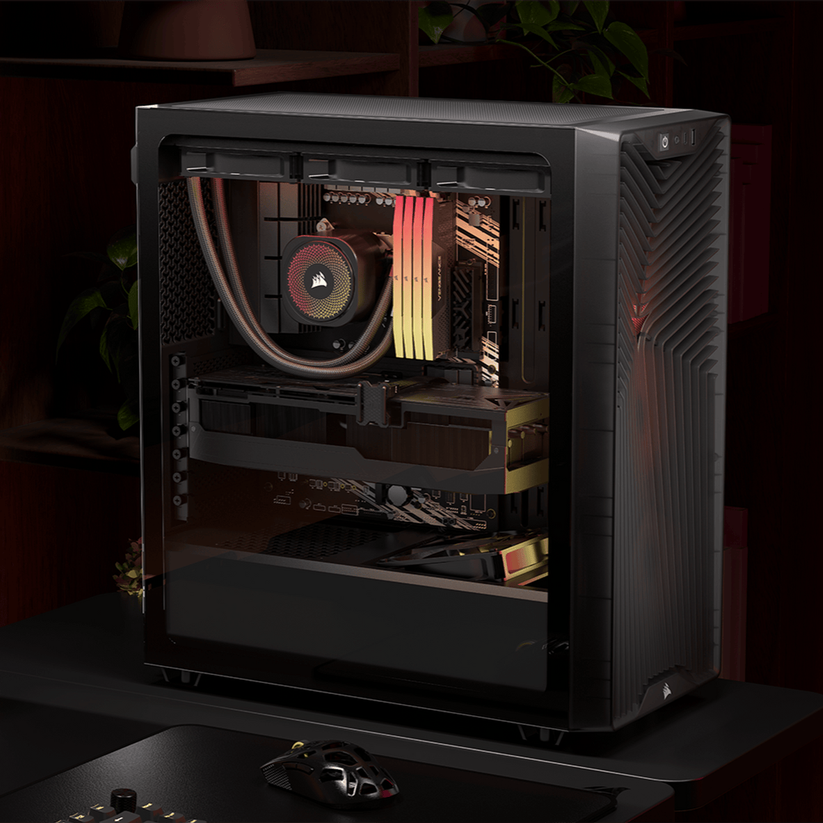 Corsair 3200D RS ARGB Mid-Tower PC Case - Smoke-5