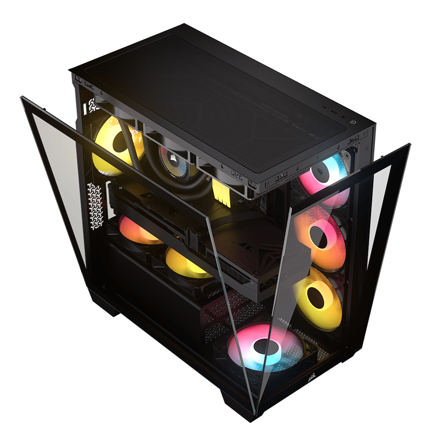 Corsair 2800X RS-R ARGB Micro-ATX PC Case - Black-3