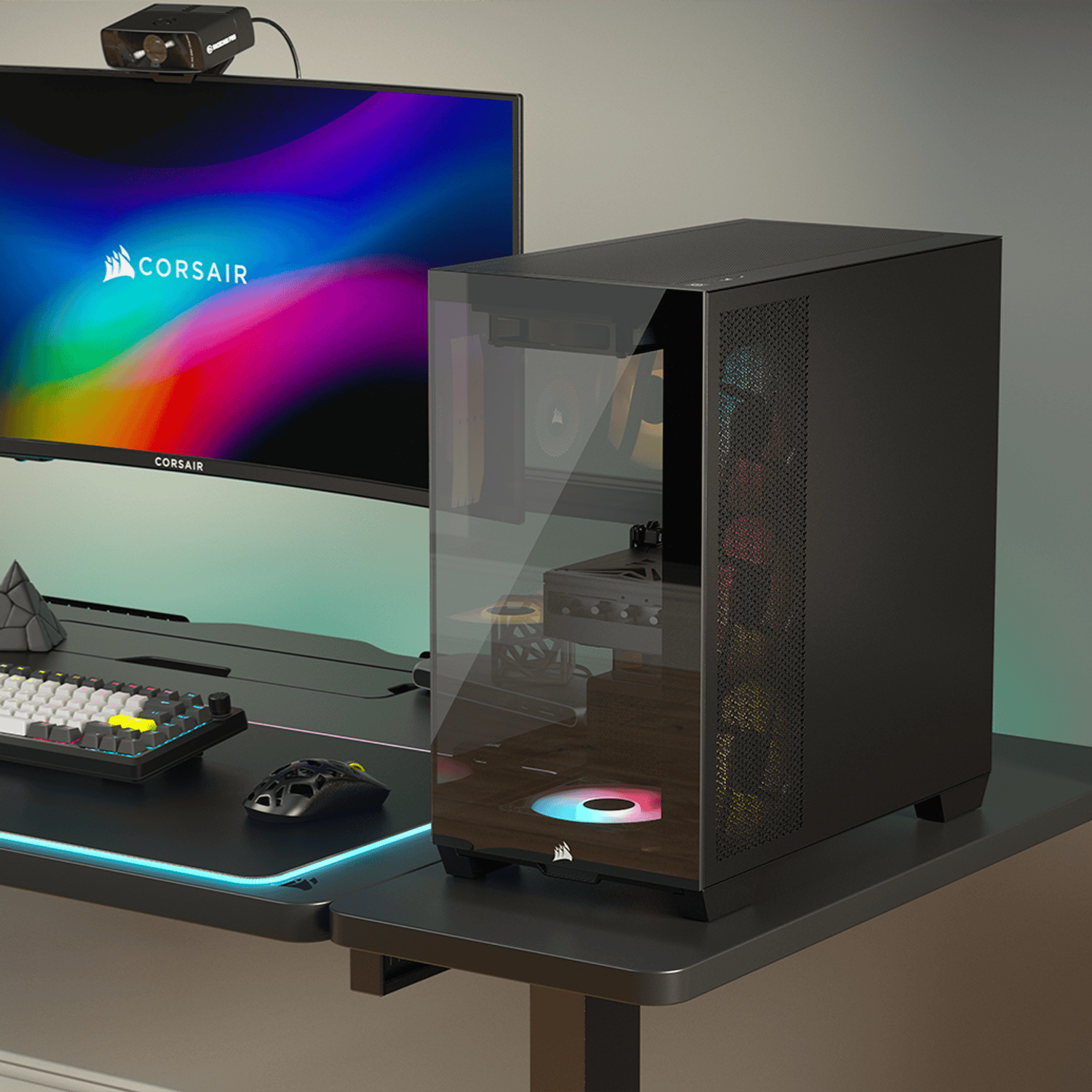 Corsair 2800X RS-R ARGB Micro-ATX PC Case - Black-4