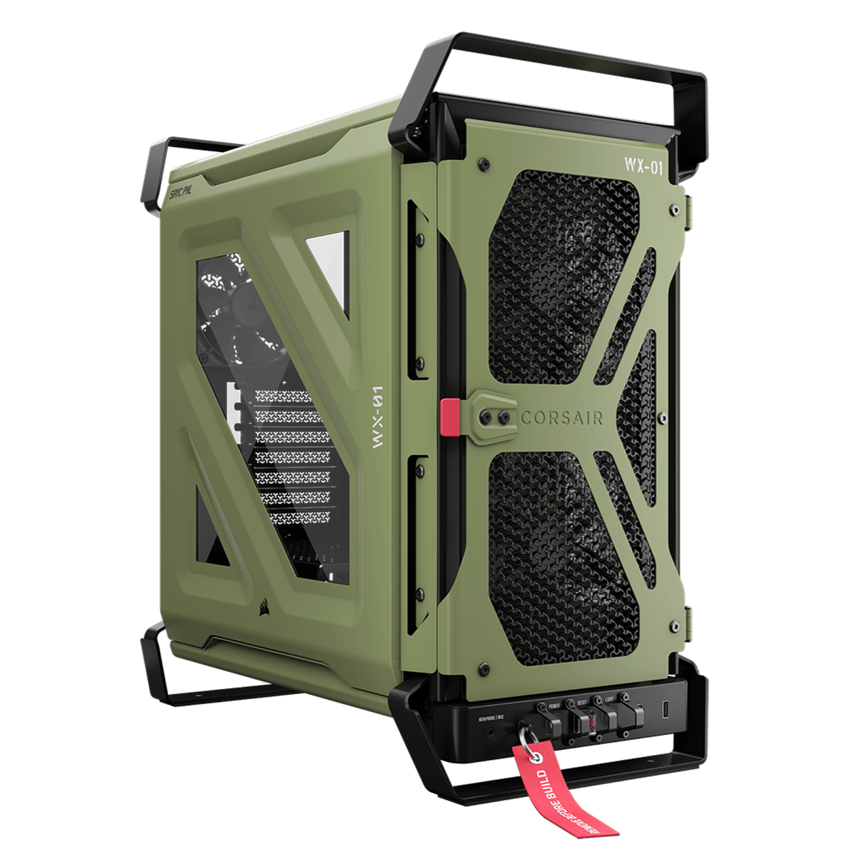 Corsair WARTHOG RS Airflow Mid-Tower Case - Olive-0