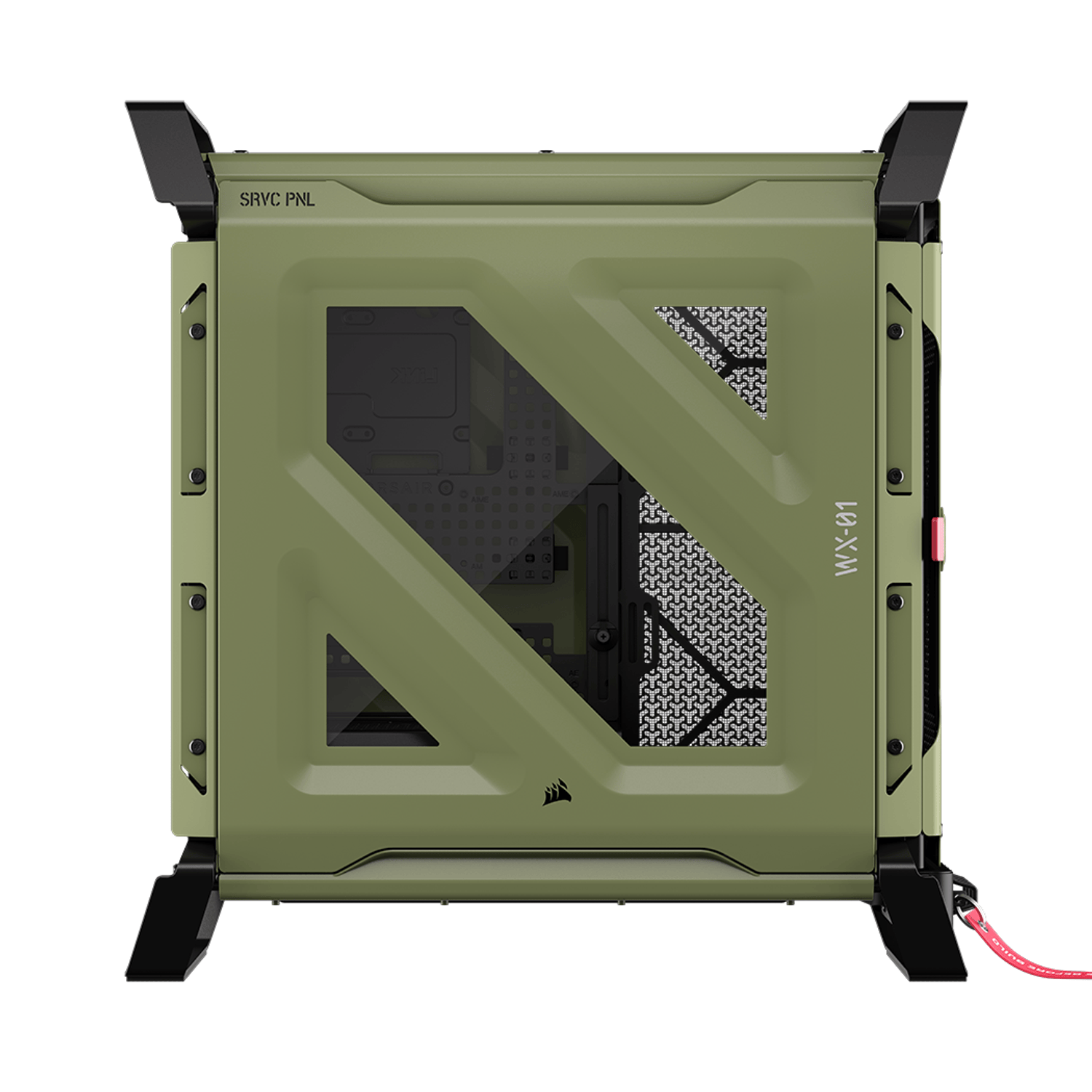 Corsair WARTHOG RS Airflow Mid-Tower Case - Olive-2