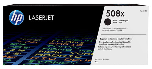 HP 508X Black LaserJet Enterprise Toner Cartridge-0
