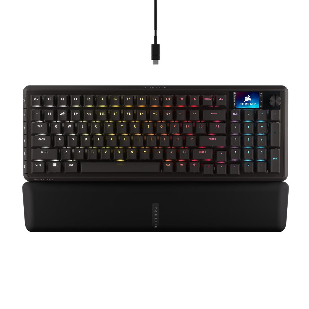Corsair VANGUARD 96 Mechanical Gaming Keyboard, CORSAIR MLX Plasma - Black-0