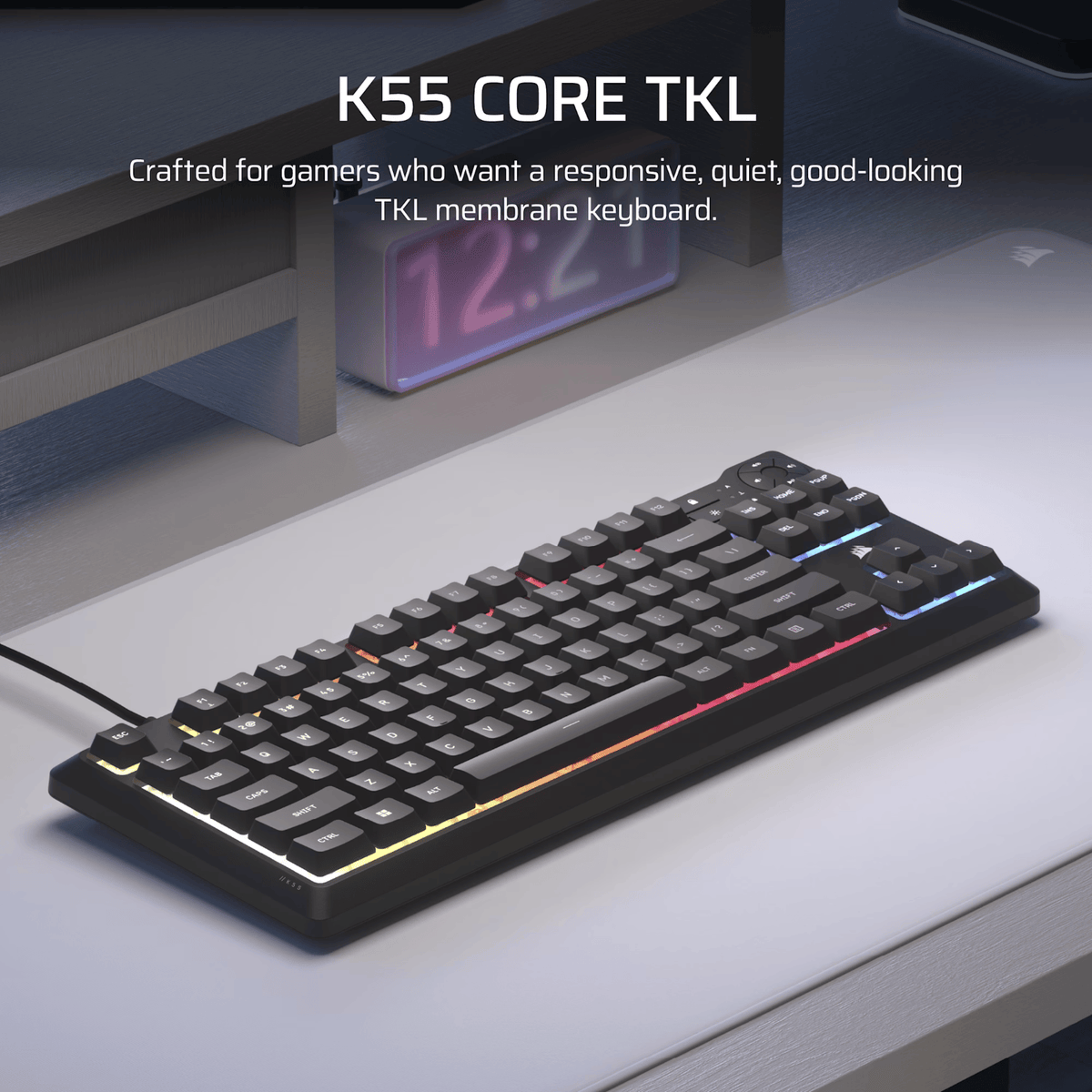 Corsair K55 CORE TKL RGB Gaming Keyboard-1