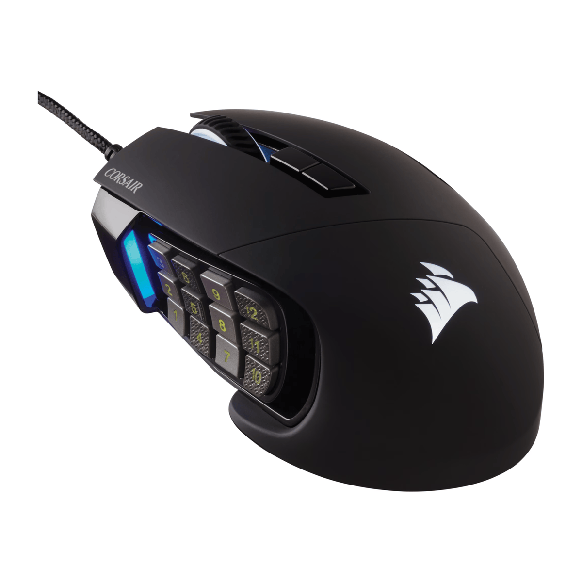 Corsair SCIMITAR RGB ELITE Optical 18 000 DPI MOBA/MMO Gaming Mouse - Black-1