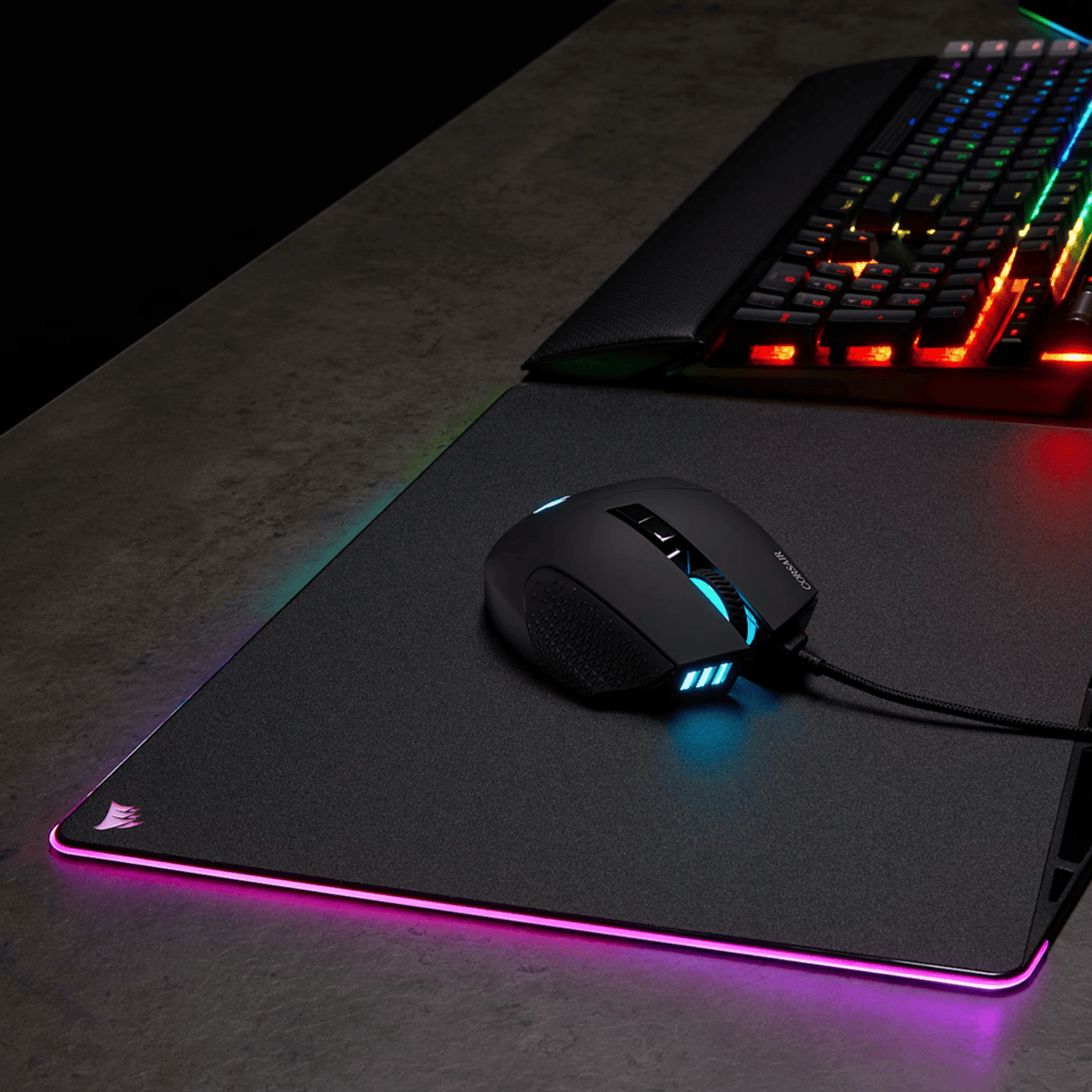 Corsair SCIMITAR RGB ELITE Optical 18 000 DPI MOBA/MMO Gaming Mouse - Black-4