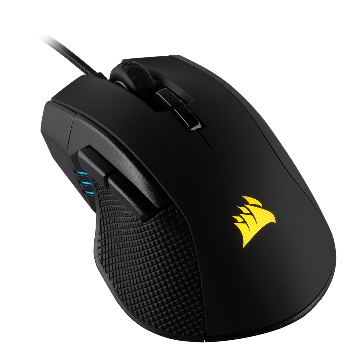 Corsair IRONCLAW RGB 18000 DPI FPS/MOBA Gaming Mouse - Black-1