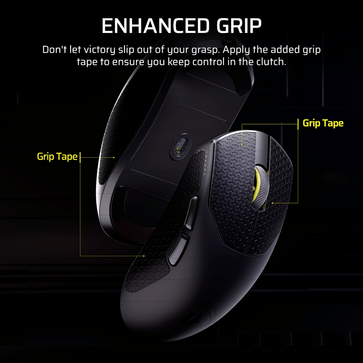 Corsair SABRE v2 PRO ULTRALIGHT WIRELESS 30000 DPI Gaming Mouse - Black-5