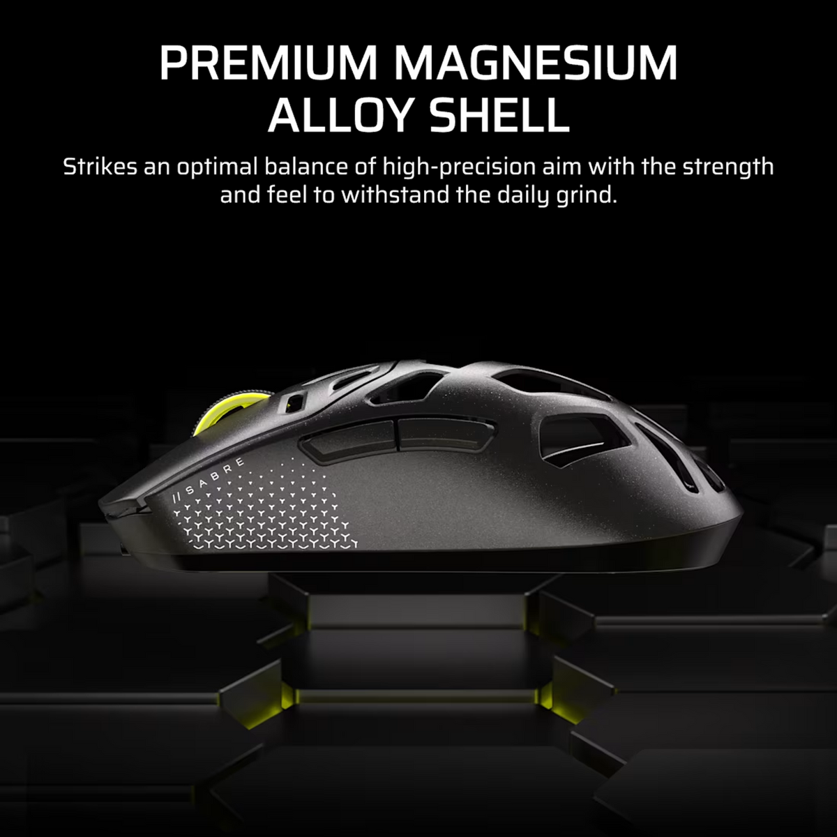 Corsair SABRE v2 PRO WIRELESS MAGNESIUM ALLOY 33000 DPI Gaming Mouse – Black-4