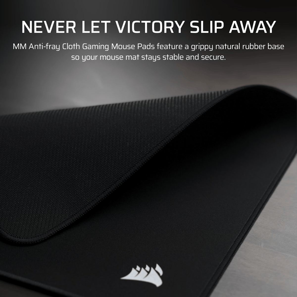 Corsair MM Anti-fray Cloth Gaming Mouse Pad XL - Black-3