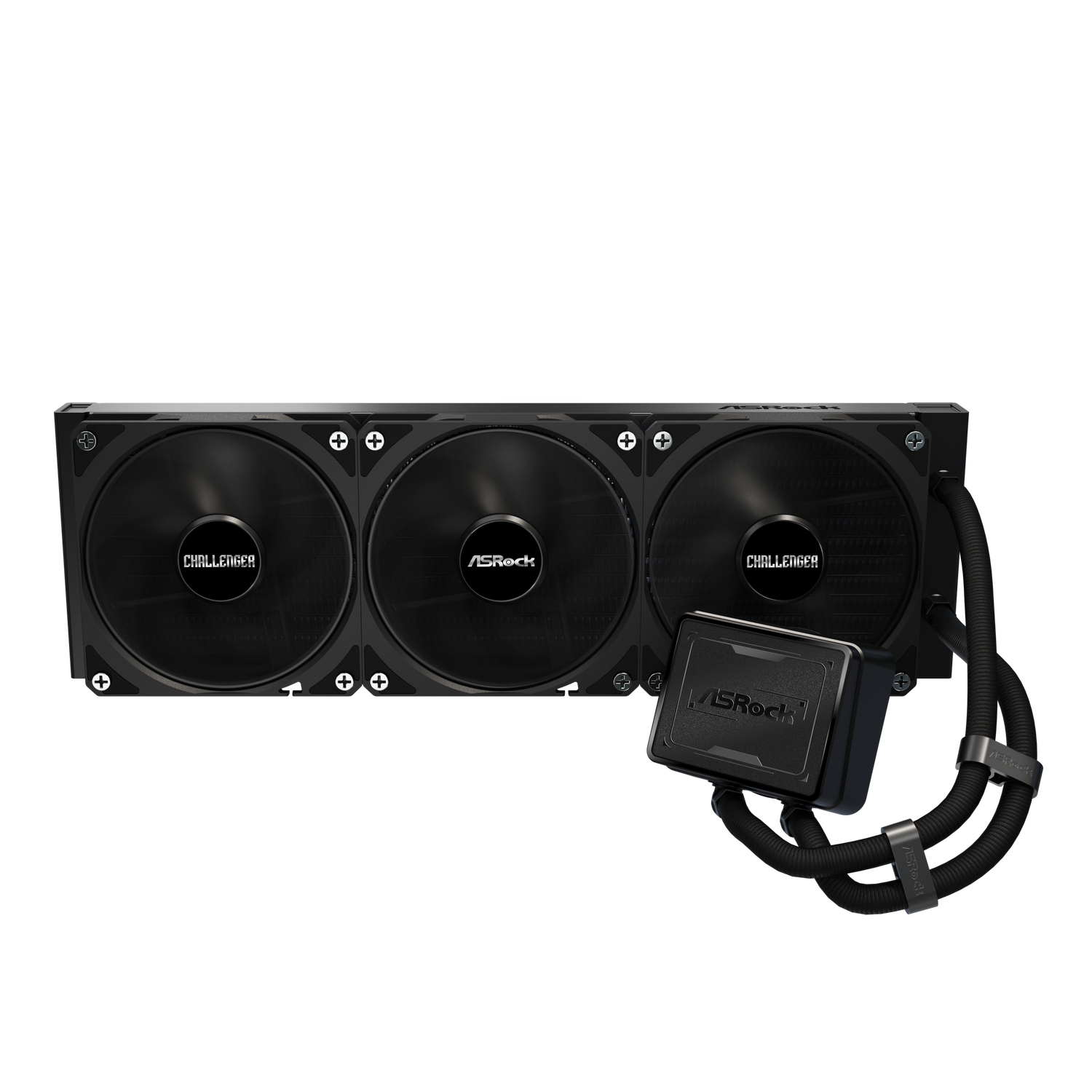 ASRock Challenger Pure 360 AIO Liquid Cooler - Black-1