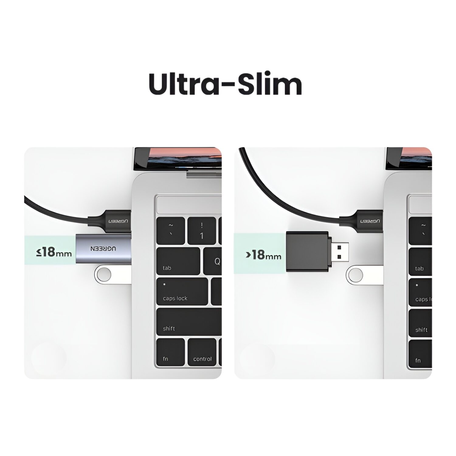 UGREEN CM383-80864 USB-A to 3.5mm Audio Jack External Sound Adapter - Silver-3