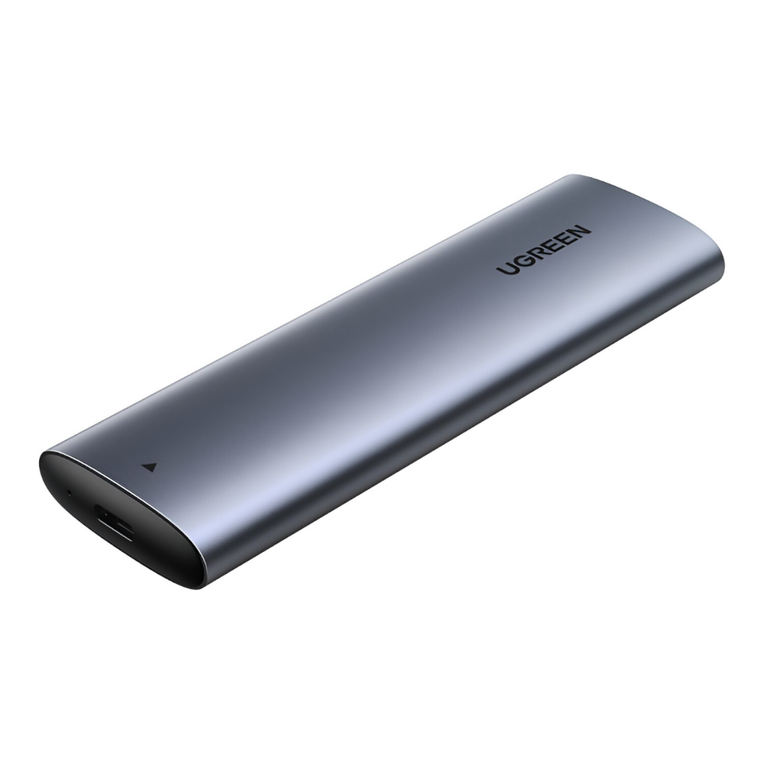 UGREEN CM400-90264 M.2 NVME/SATA SSD Enclosure (10Gbps) - Silver-0