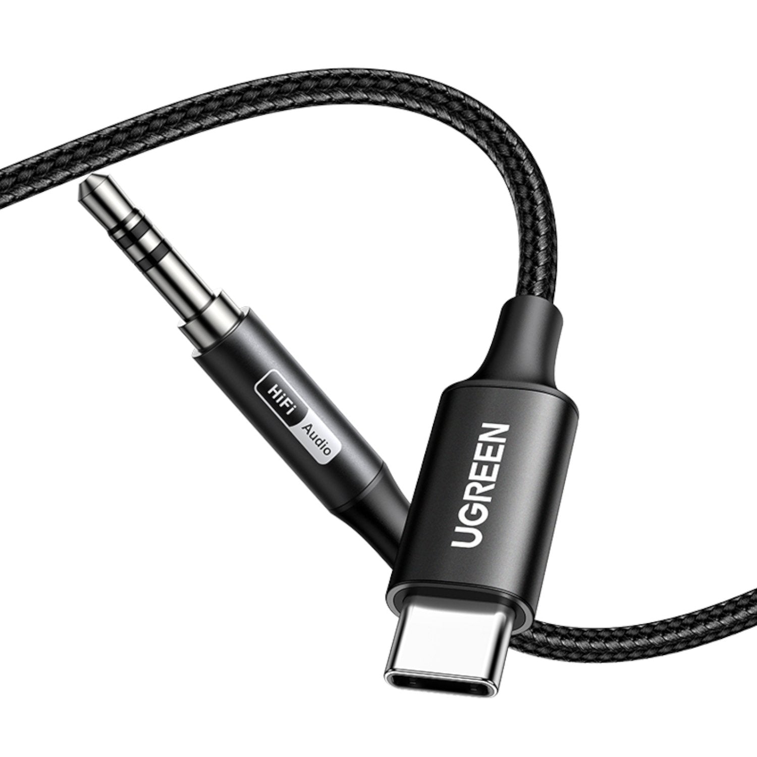 UGreen USB Type-C to 3.5mm AUX Audio Cable 3M - Black-1