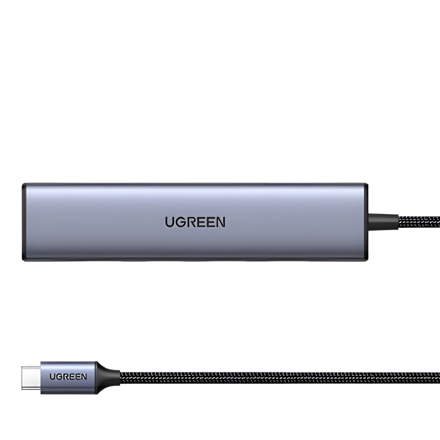 UGREEN Revodok 5-in-1 Type-C Hub | 4K HDMI, USB-A and Type-C Ports – Silver-2