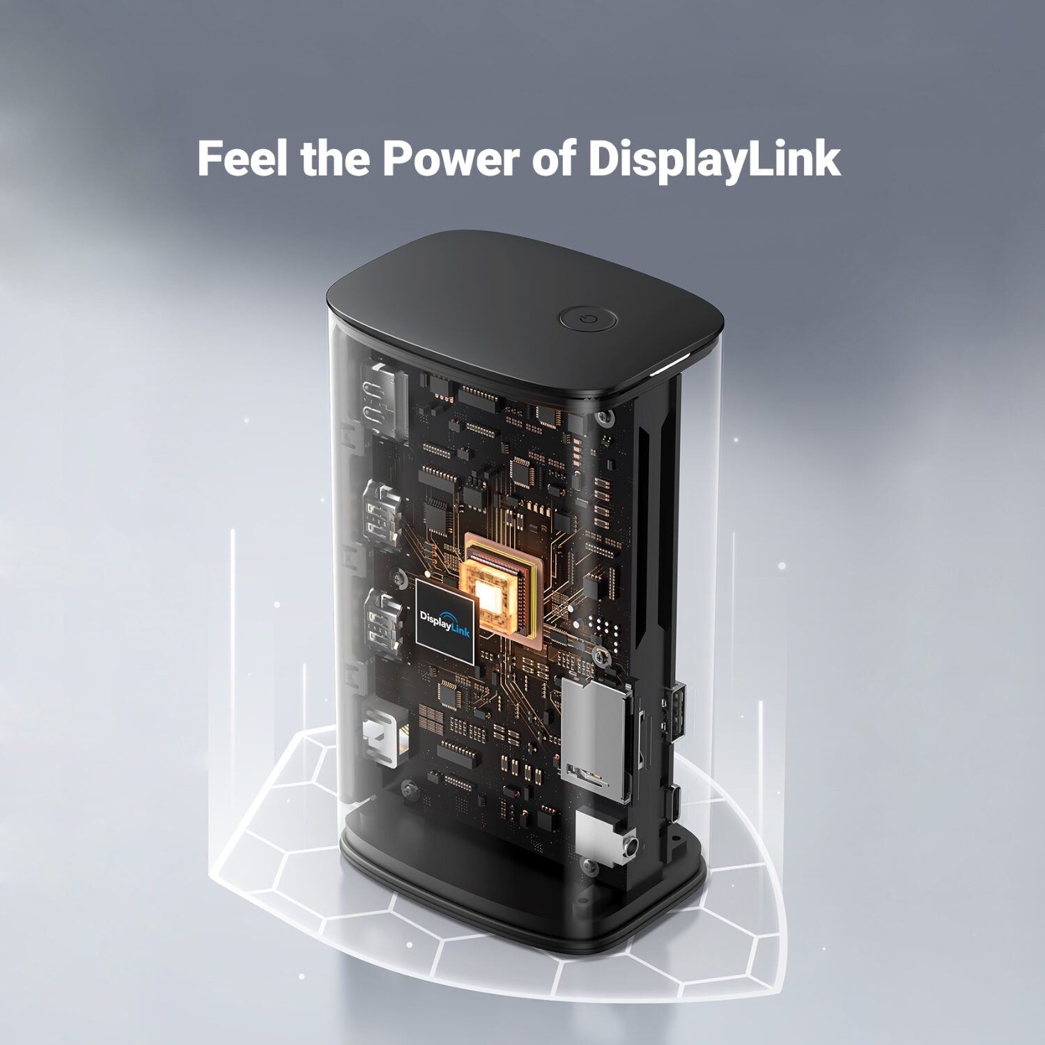 UGREEN Revodok Pro 312 12-in-1 Type-C Docking Station - Silver-4