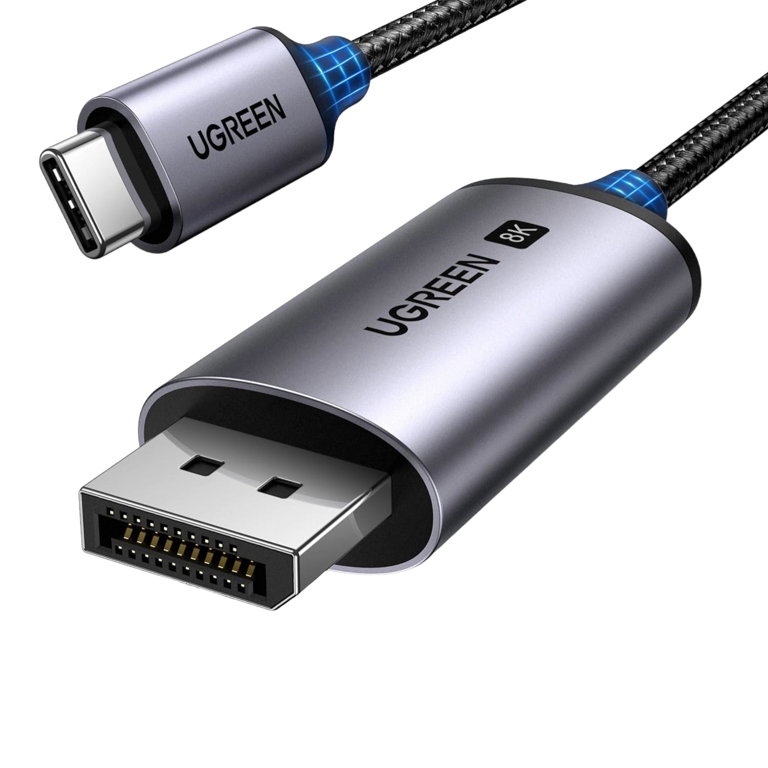 UGREEN USB Type-C to DisplayPort 1.4 Cable 1m-0