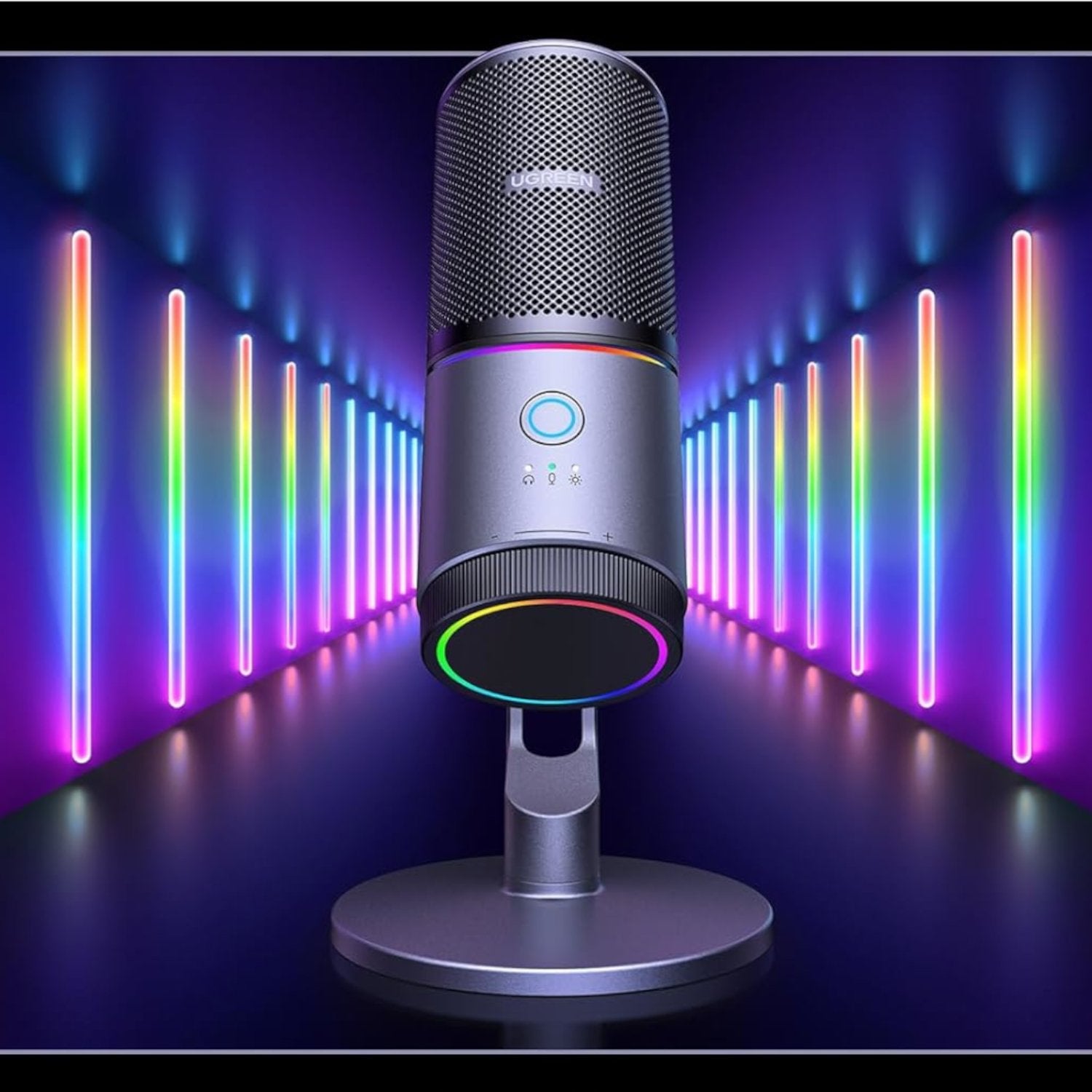 UGreen CM769 RGB USB Gaming Microphone-2