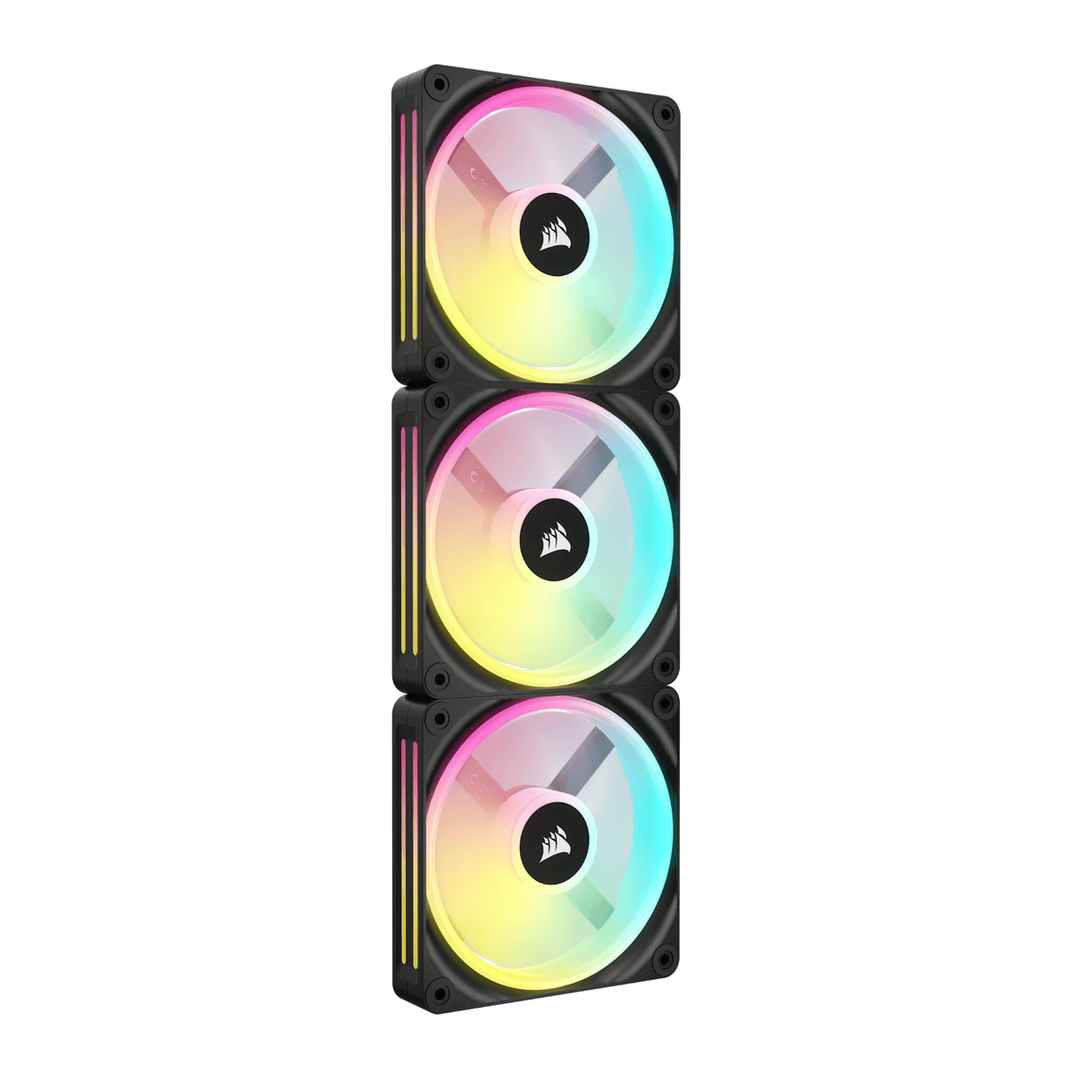 Corsair iCUE LINK QX120 RGB 120mm PWM PC Fans Starter Kit with iCUE LINK System Hub-1