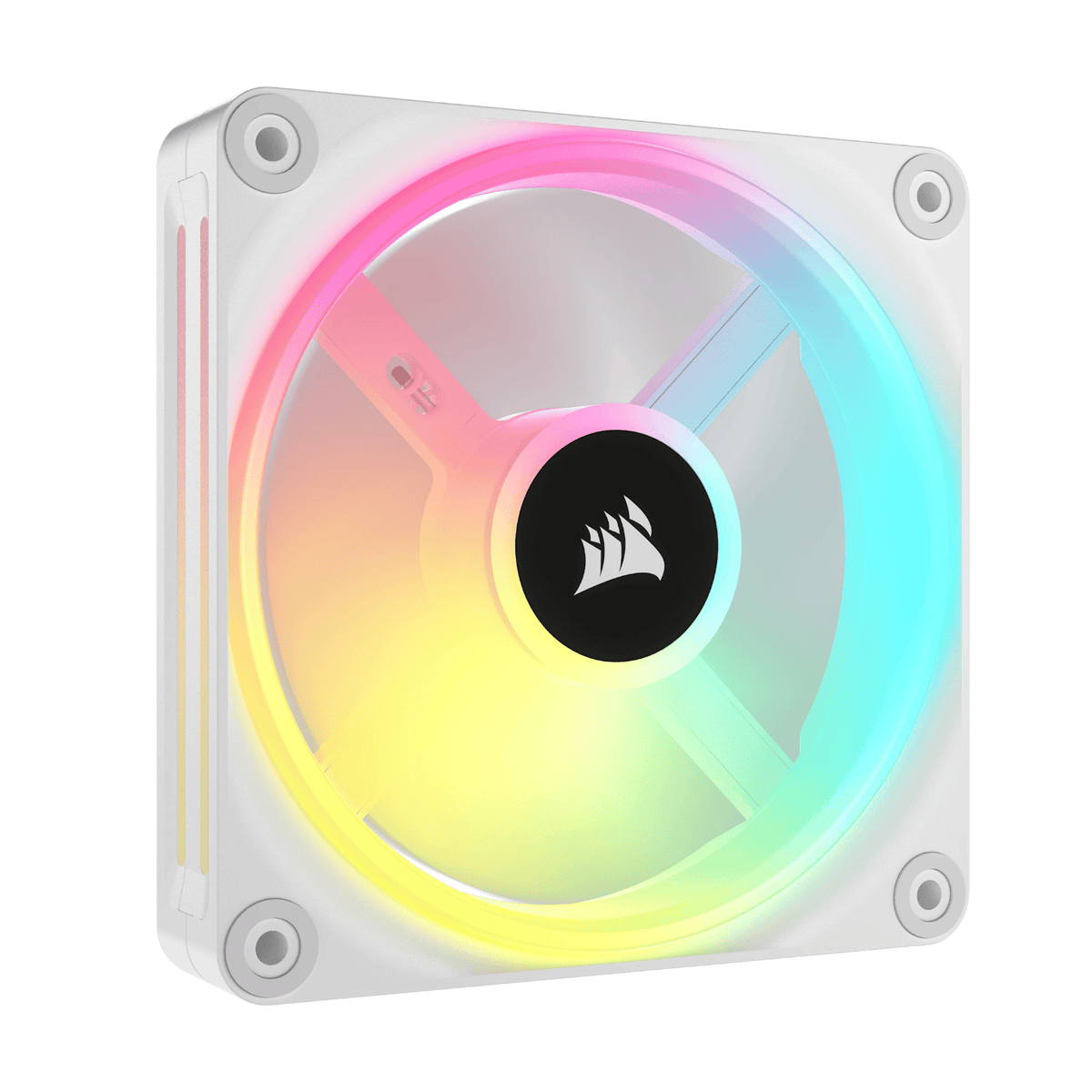 Corsair iCUE LINK QX120 RGB 120mm PWM PC Fan Expansion Kit - White-0