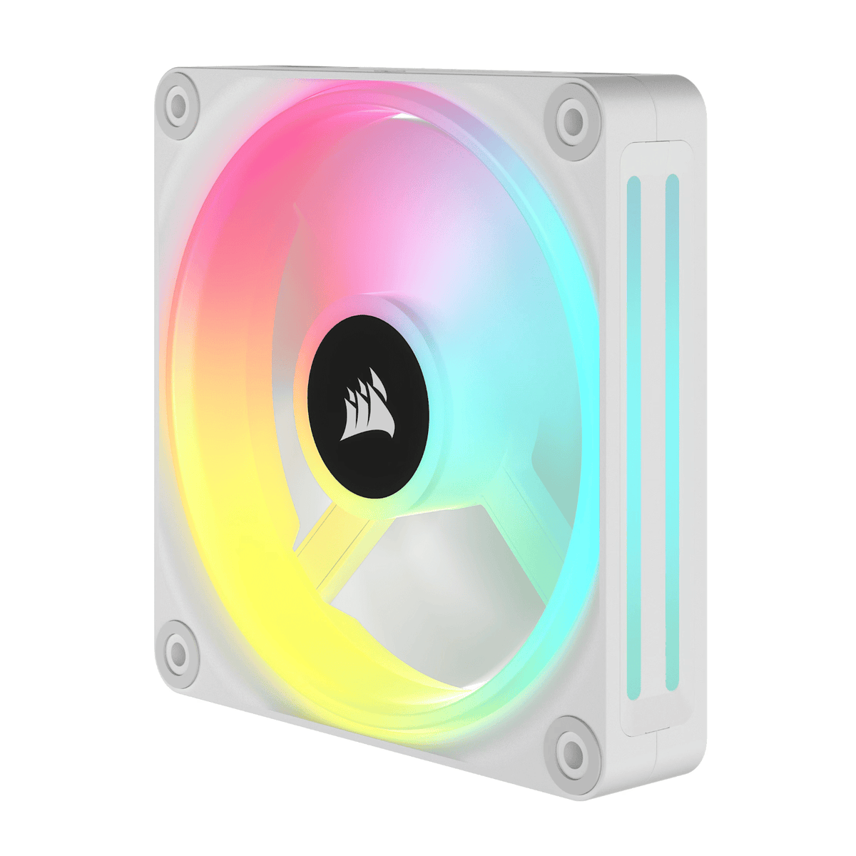 Corsair iCUE LINK QX120 RGB 120mm PWM PC Fan Expansion Kit - White-1