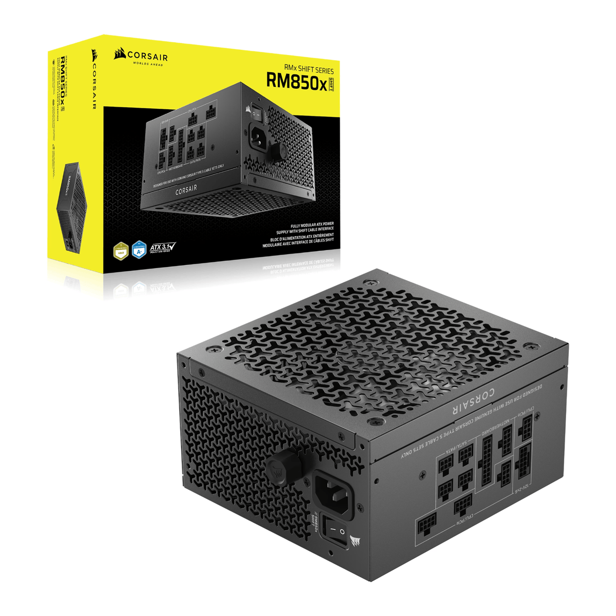 Corsair RM850x SHIFT 80 PLUS Gold Fully Modular ATX Power Supply-6